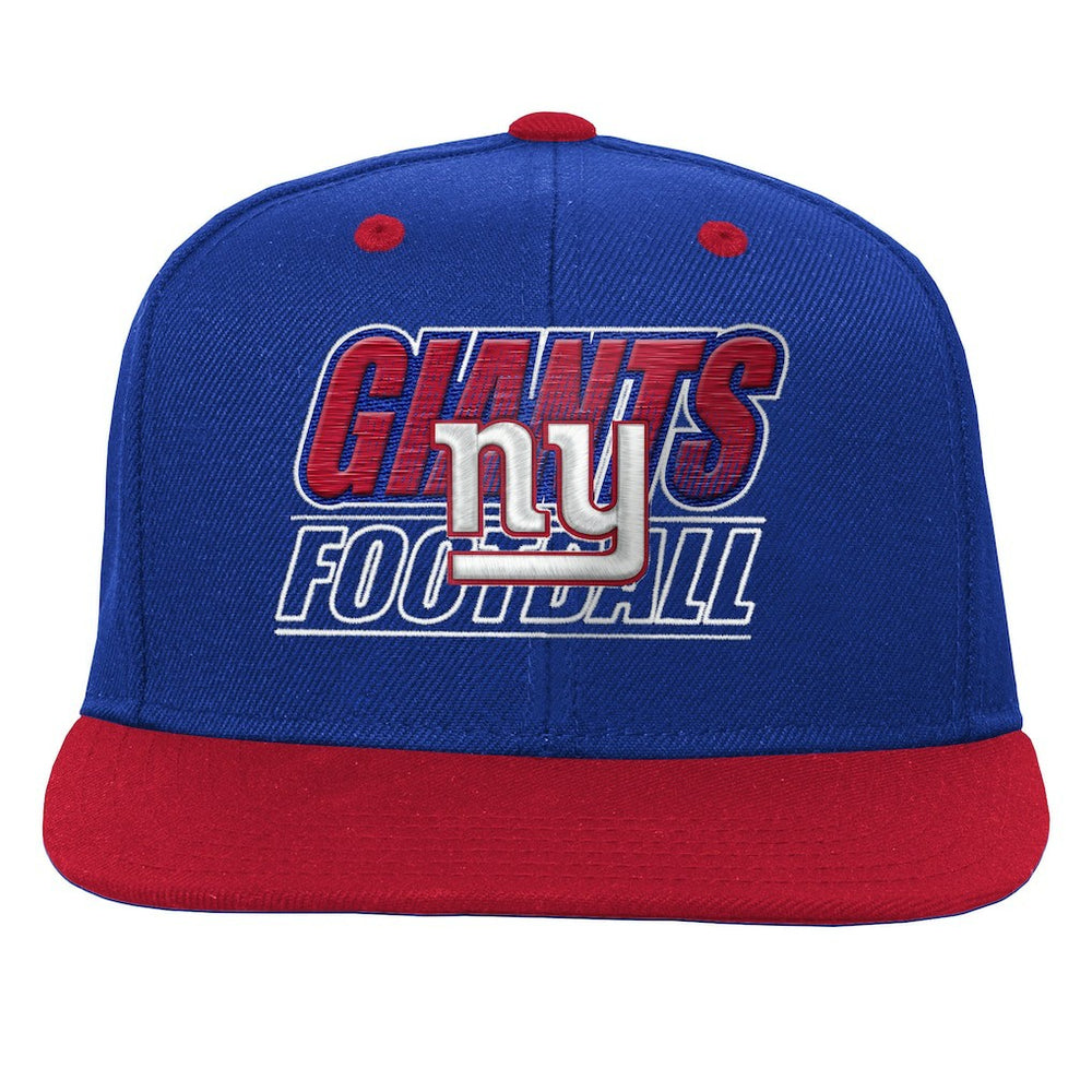 New York Giants Outerstuff Youth Team Gradient Deadstock Snapback Hat Royal - NFL