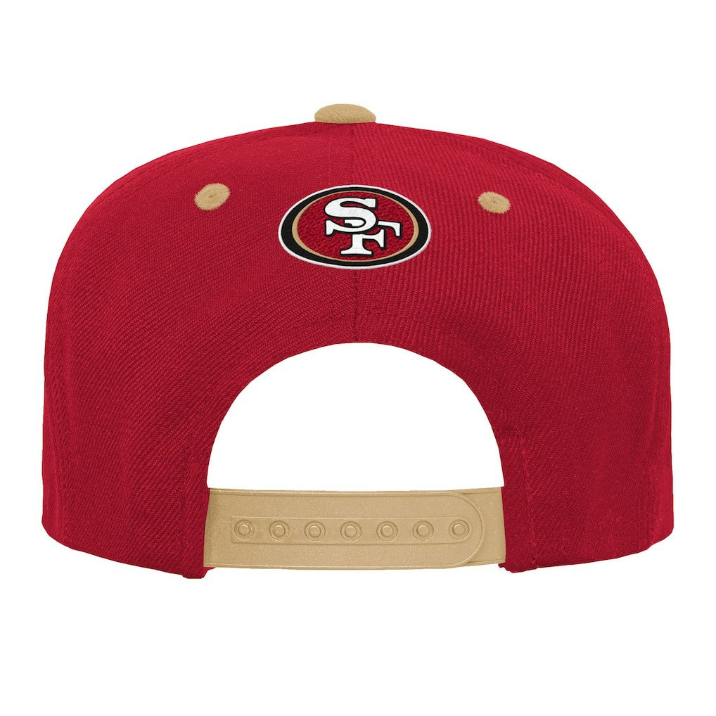 San Francisco 49ers Outerstuff Youth Team Gradient Deadstock Snapback Hat Scarlet - NFL