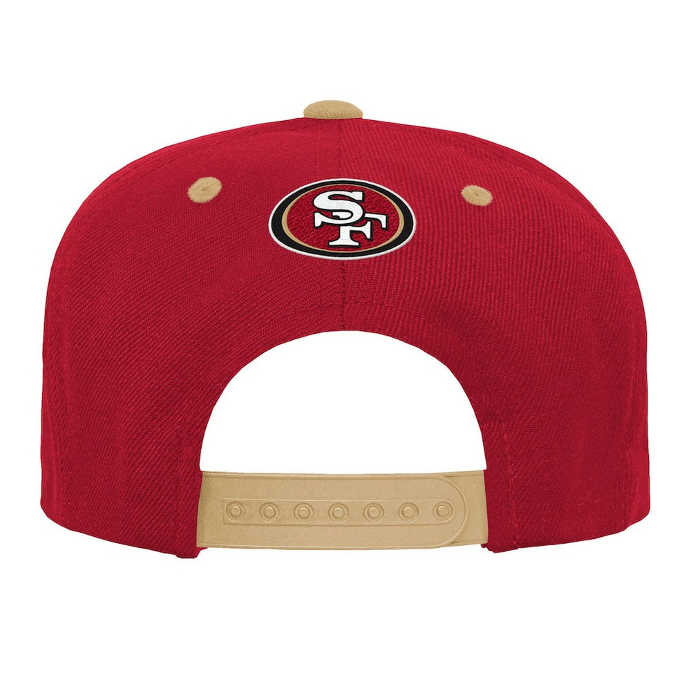 San Francisco 49ers Outerstuff Youth Team Gradient Deadstock Snapback Hat Scarlet - NFL