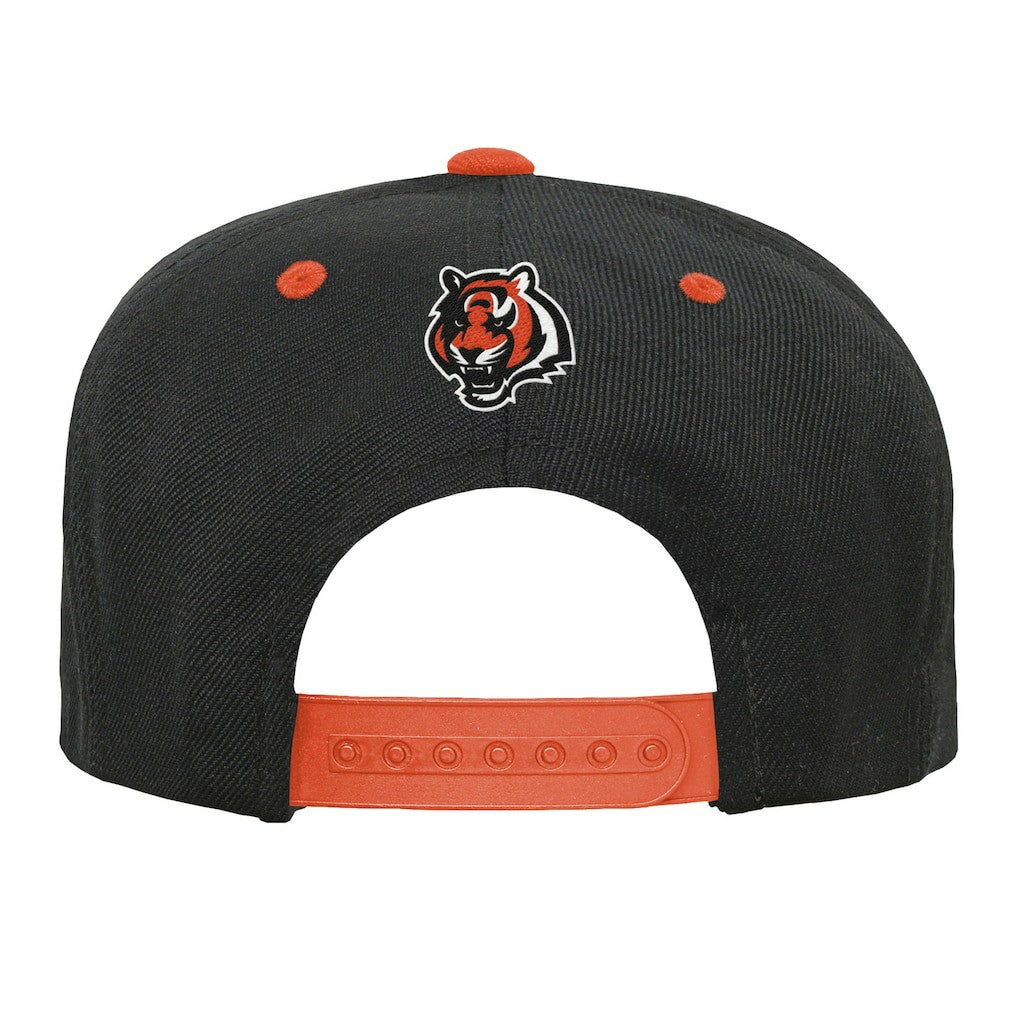 Cincinnati Bengals Outerstuff Youth Team Gradient Deadstock Snapback Hat Black - NFL