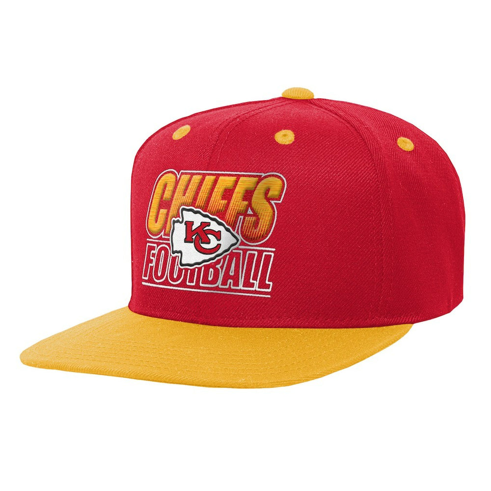 Kansas City Chiefs Outerstuff Youth Team Gradient Deadstock Snapback Hat Red - NFL