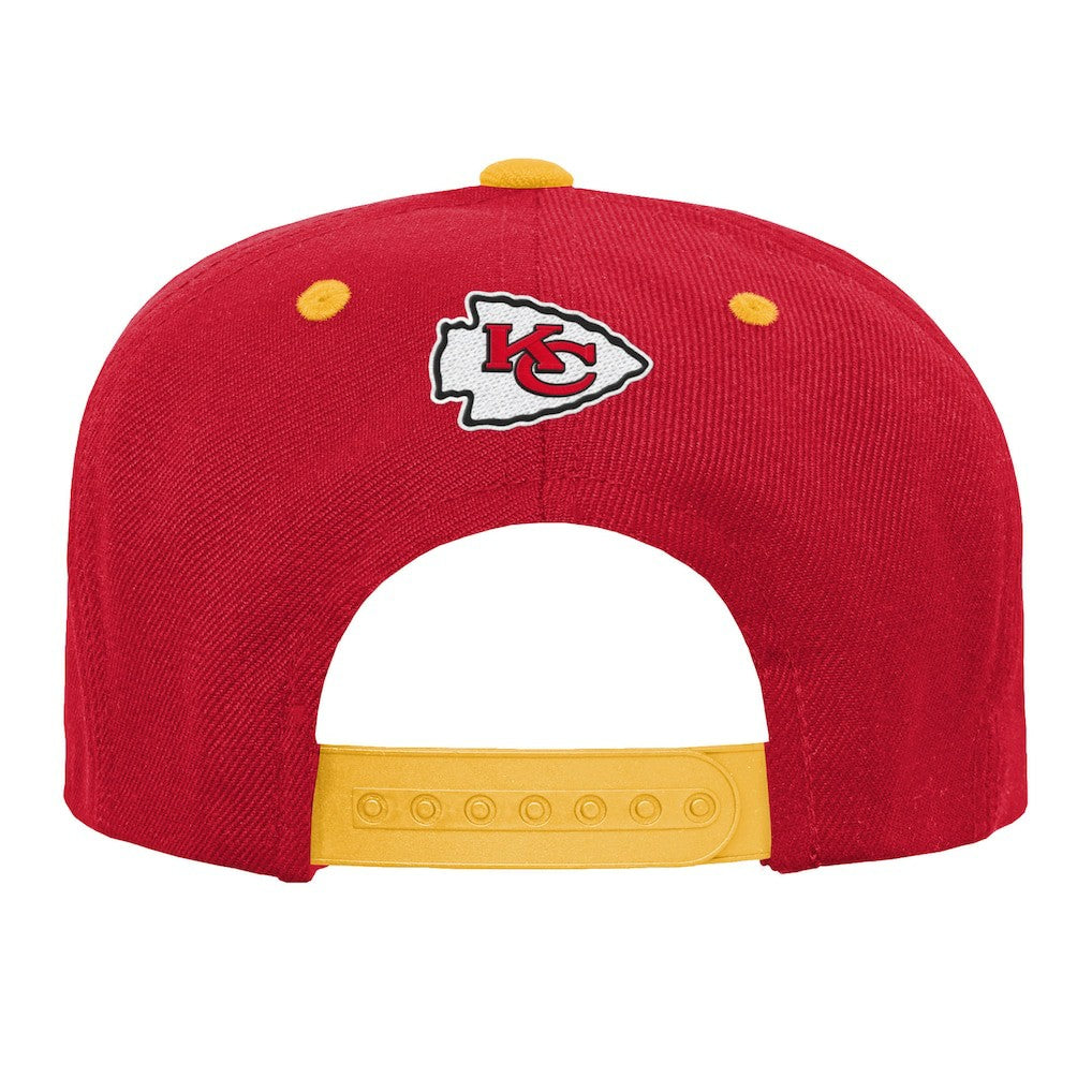 Kansas City Chiefs Outerstuff Youth Team Gradient Deadstock Snapback Hat Red - NFL