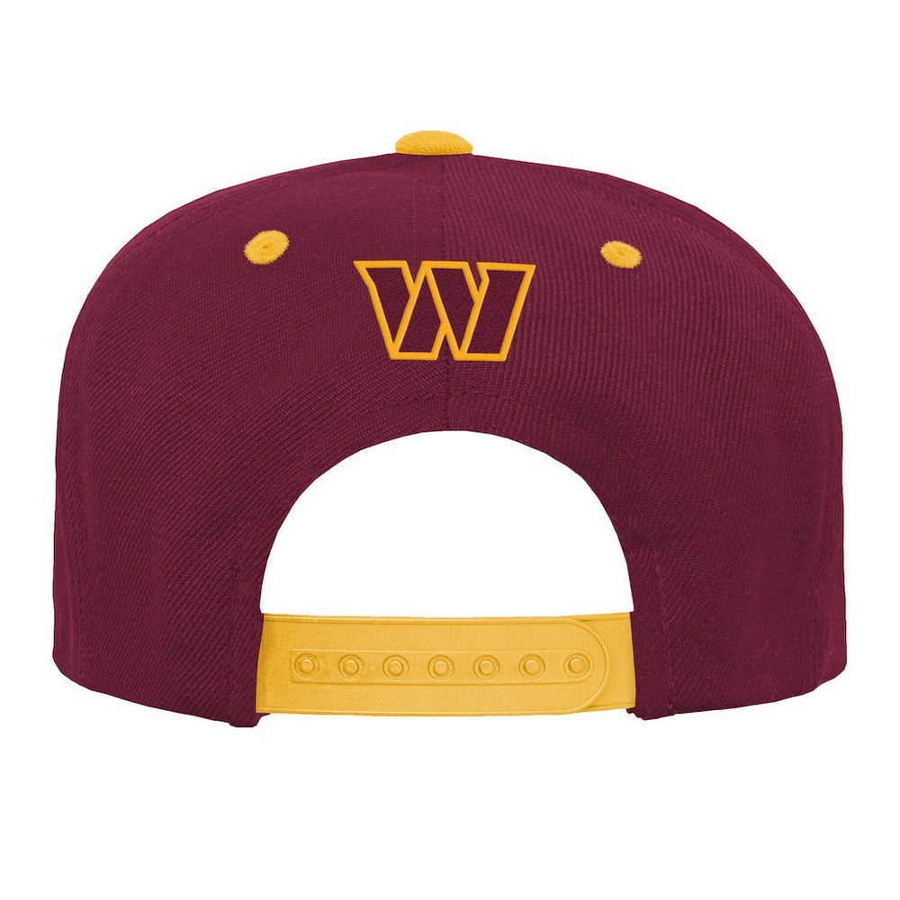 Washington Commanders Outerstuff Youth Team Gradient Deadstock Snapback Hat Burgundy - NFL