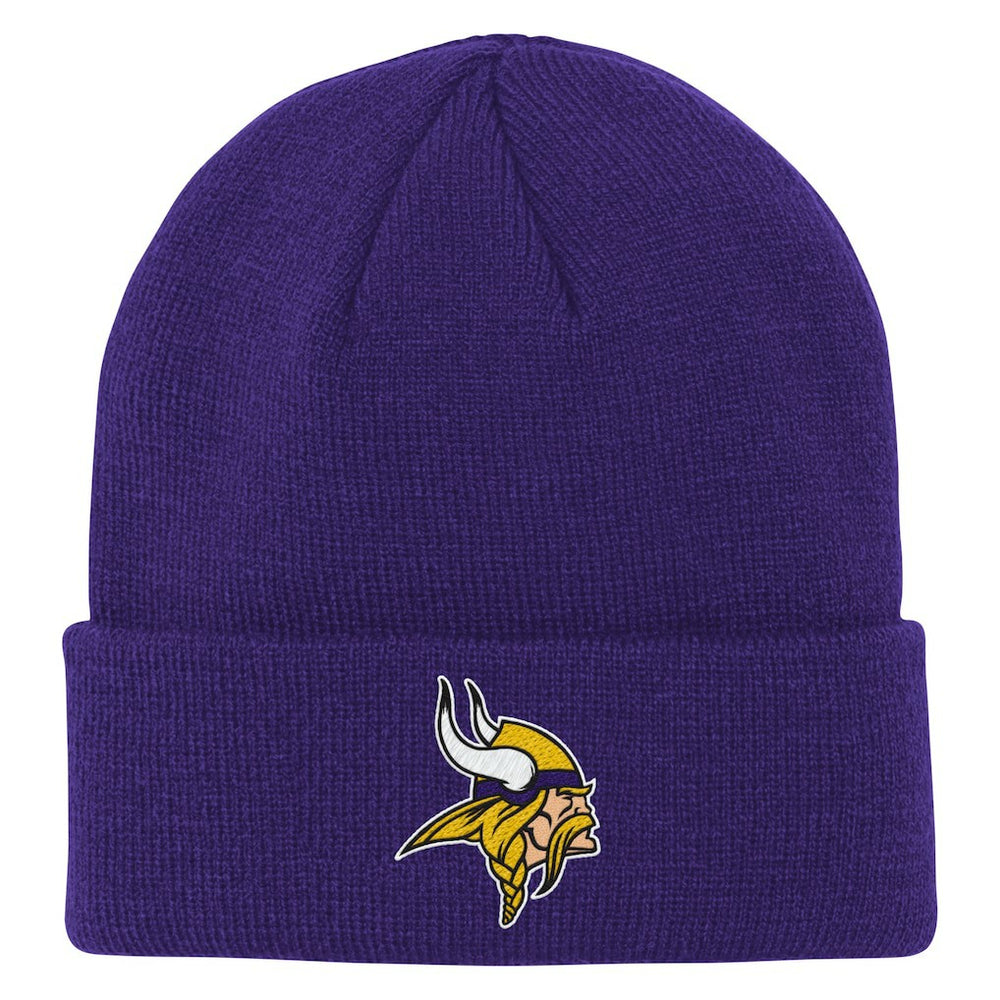 Minnesota Vikings Outerstuff Youth Team Gradient Cuffed Knit Hat Purple - NFL