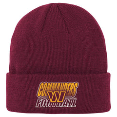 Washington Commanders Outerstuff Youth Team Gradient Cuffed Knit Hat Burgundy - NFL