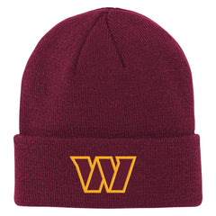 Washington Commanders Outerstuff Youth Team Gradient Cuffed Knit Hat Burgundy - NFL