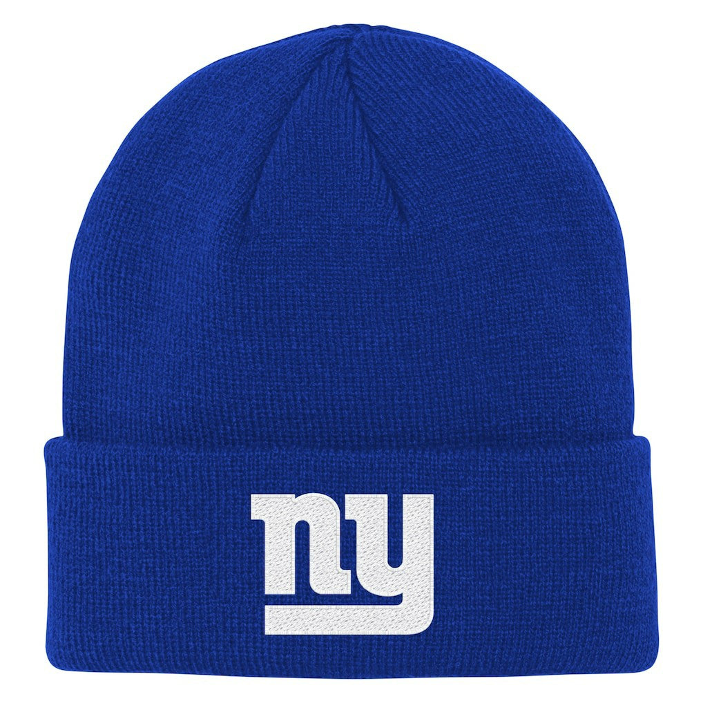 New York Giants Outerstuff Youth Team Gradient Cuffed Knit Hat Royal - NFL