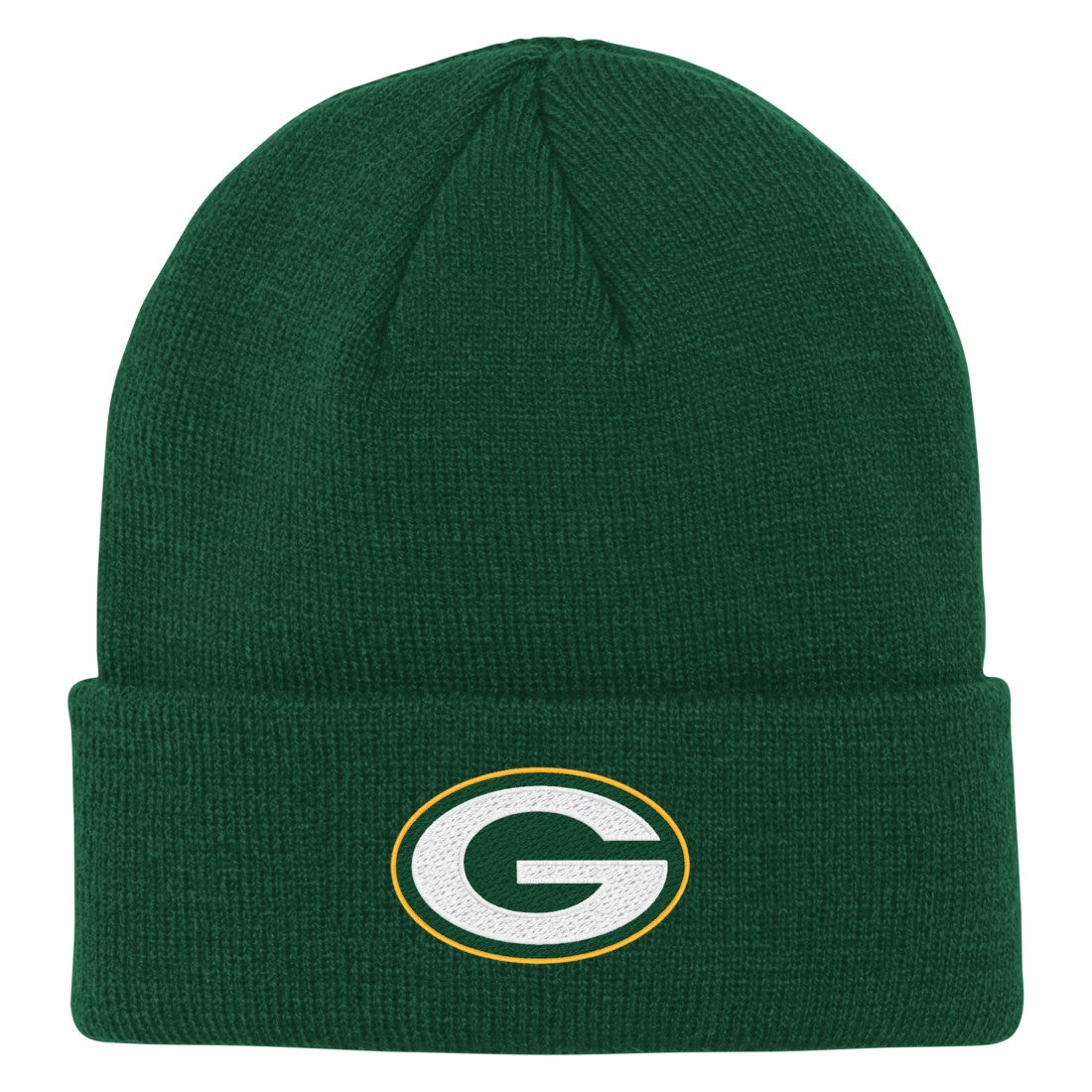 Green Bay Packers Outerstuff Youth Team Gradient Cuffed Knit Hat Green - NFL