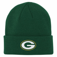 Green Bay Packers Outerstuff Youth Team Gradient Cuffed Knit Hat Green - NFL