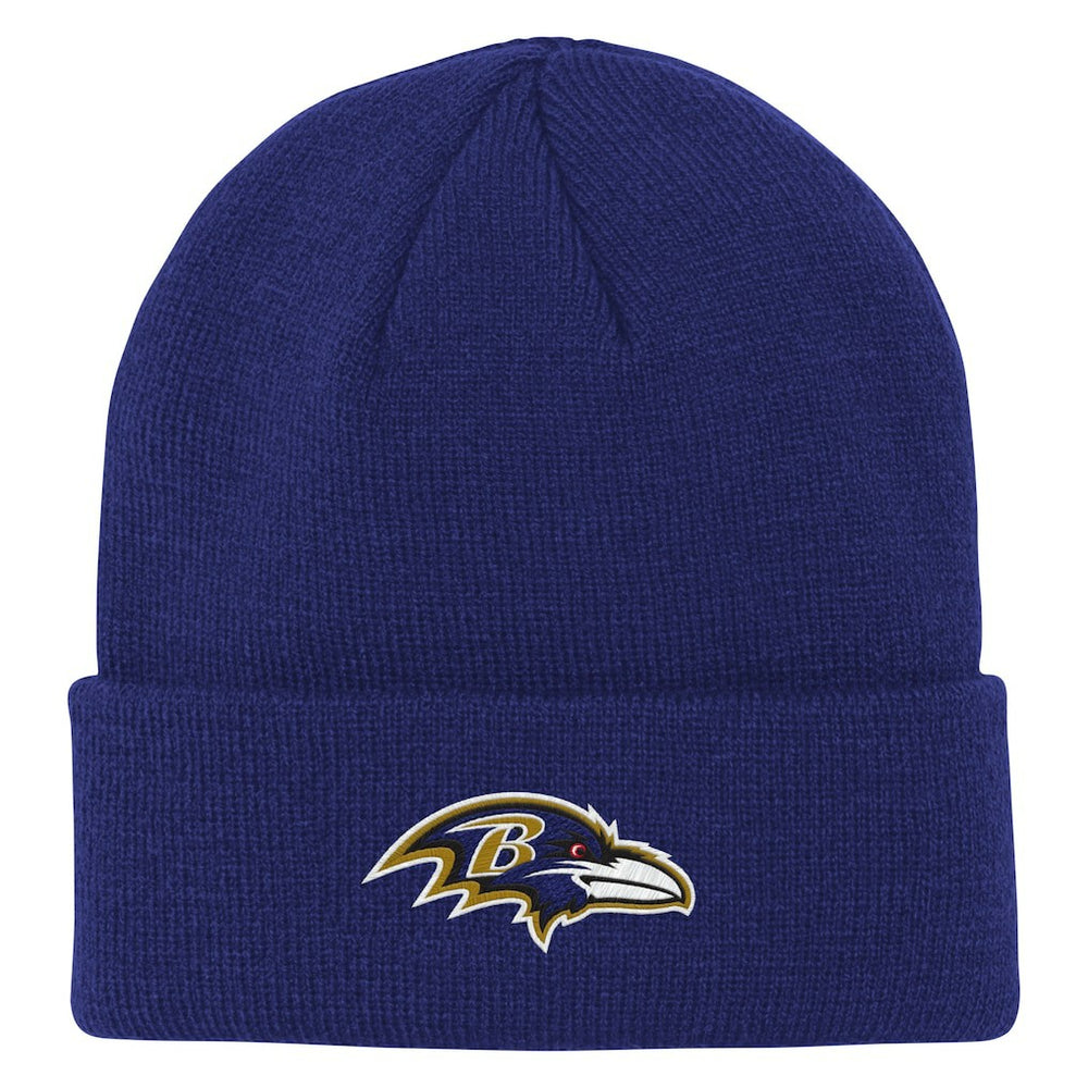Baltimore Ravens Outerstuff Youth Team Gradient Cuffed Knit Hat Purple - NFL