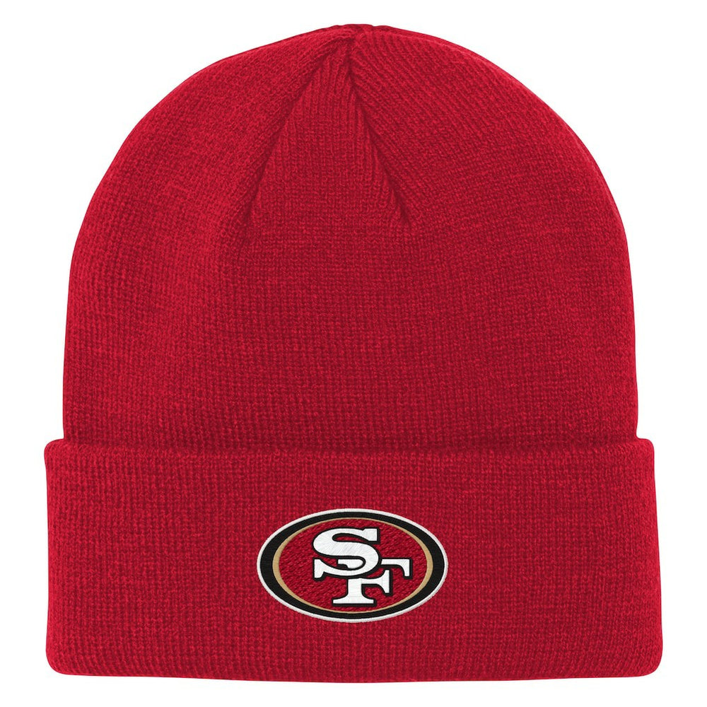 San Francisco 49ers Outerstuff Youth Team Gradient Cuffed Knit Hat Scarlet - NFL