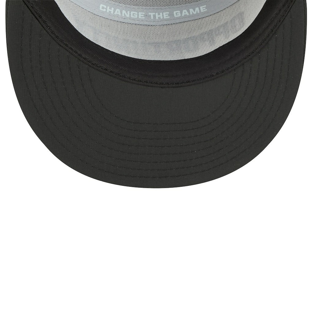 Las Vegas Raiders New Era 2025 Inspire Change Split Panel 9FIFTY Snapback Hat White/Black - NFL