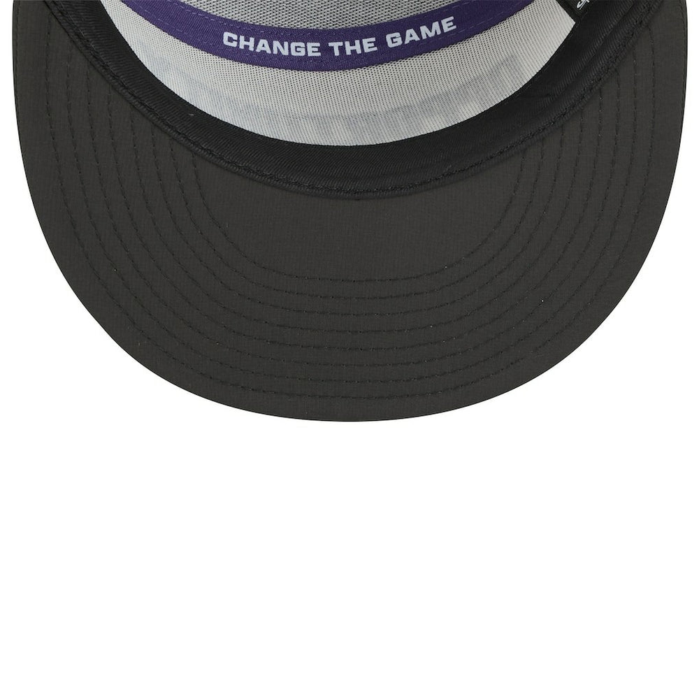 Baltimore Ravens New Era 2025 Inspire Change Split Panel 9FIFTY Snapback Hat White/Black - NFL