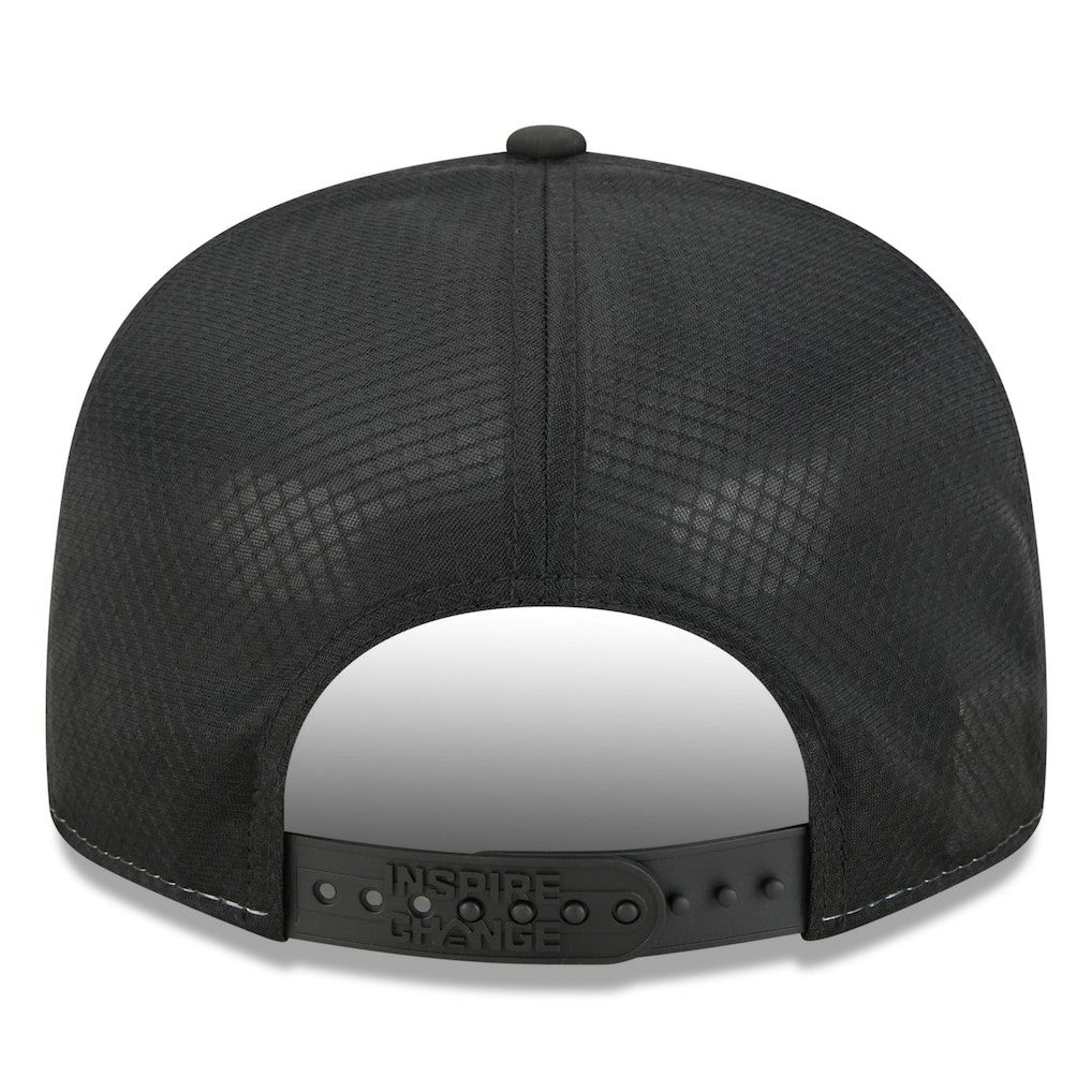 Los Angeles Chargers New Era 2025 Inspire Change Split Panel 9FIFTY Snapback Hat White/Black - NFL
