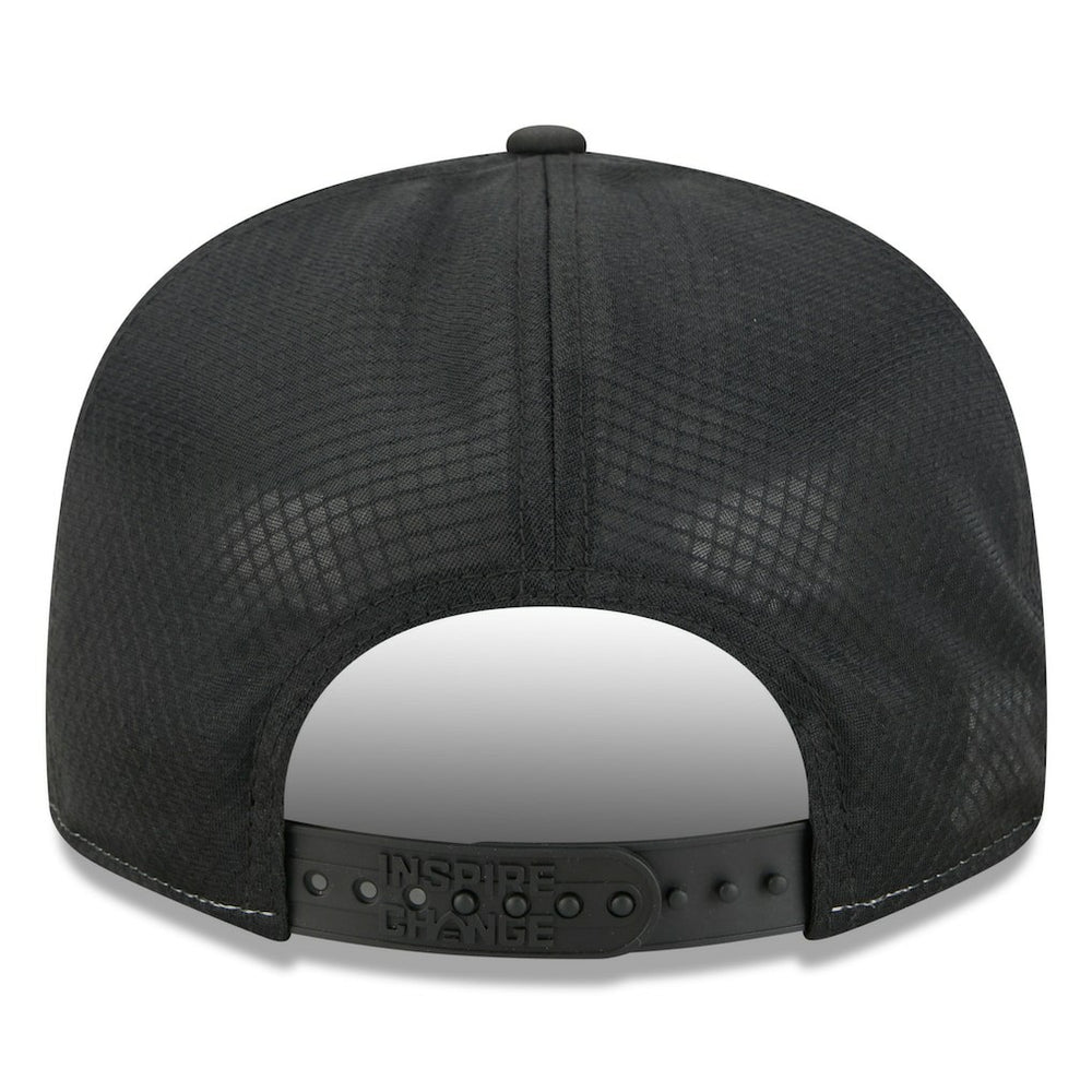 Miami Dolphins New Era 2025 Inspire Change Split Panel 9FIFTY Snapback Hat White/Black - NFL