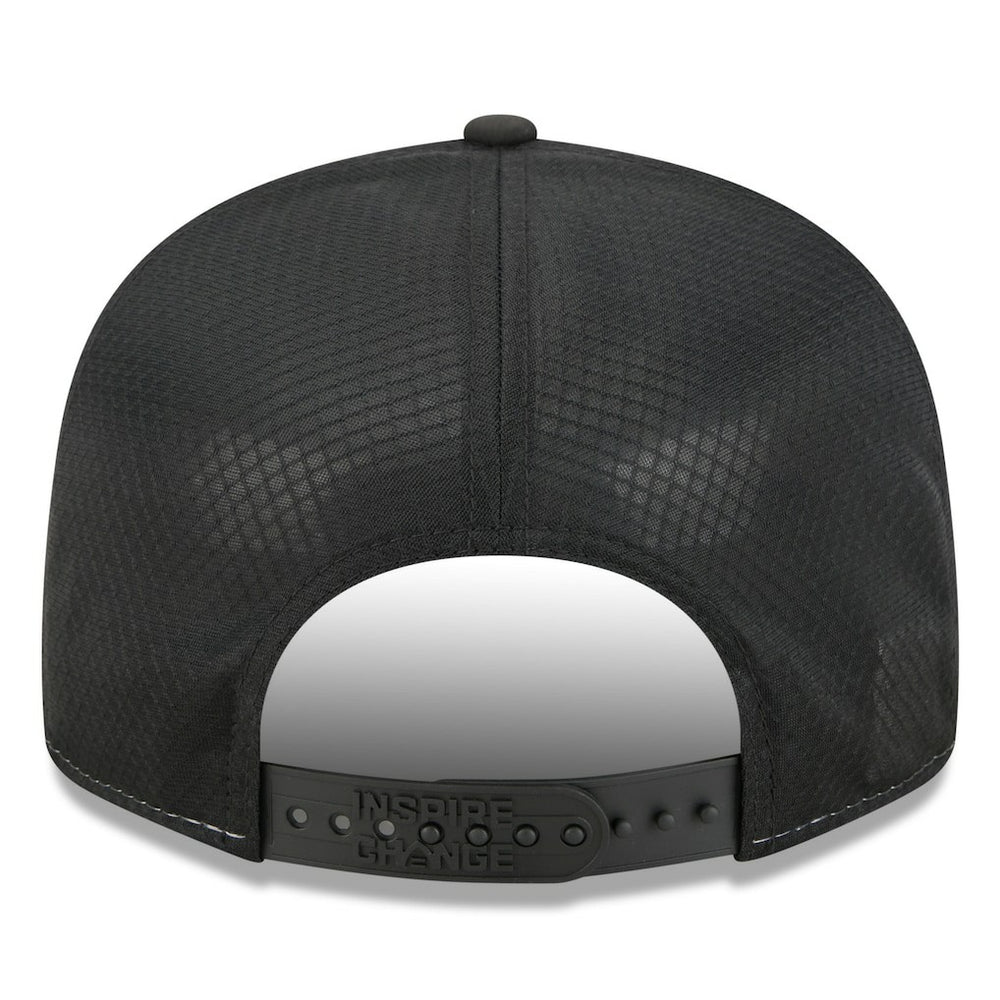 San Francisco 49ers New Era 2025 Inspire Change Split Panel 9FIFTY Snapback Hat White/Black - NFL