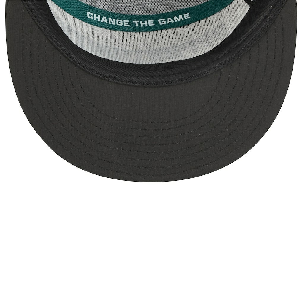 Philadelphia Eagles New Era 2025 Inspire Change Split Panel 9FIFTY Snapback Hat White/Black - NFL