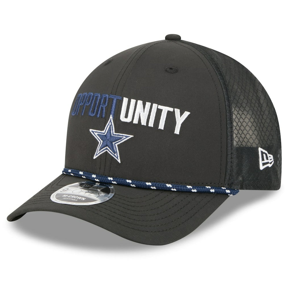Dallas Cowboys New Era 2025 Inspire Change 9FORTY M-Crown Adjustable Hat Black - NFL