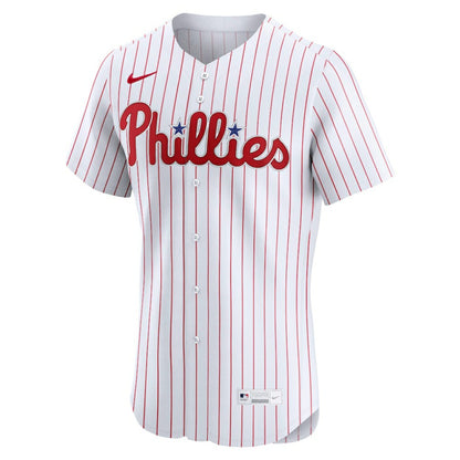 Philadelphia Phillies Nike Home Elite Custom Jersey - White | MLB Jerseys