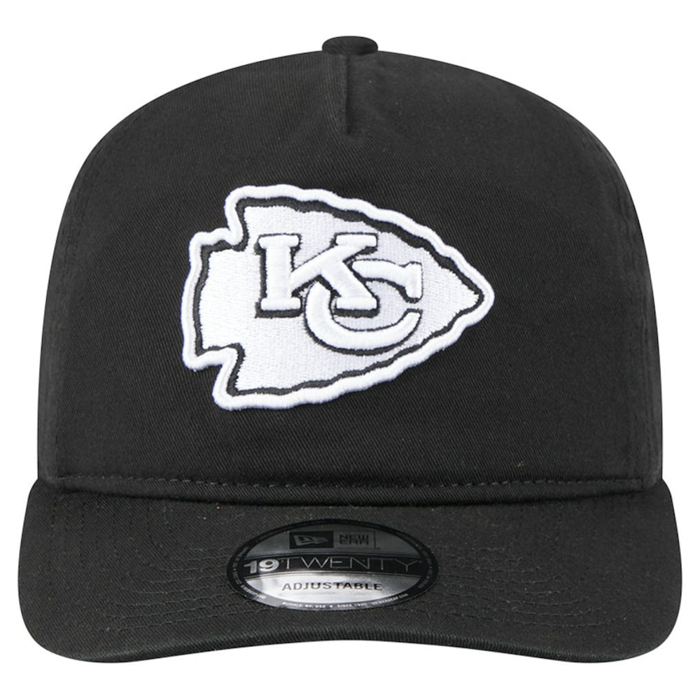 Kansas City Chiefs New Era 19TWENTY Adjustable Hat Black/White - NFL