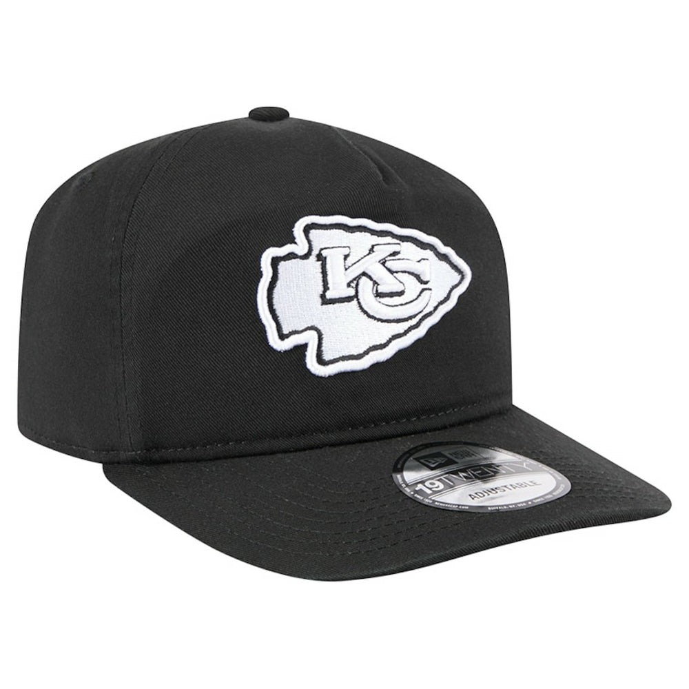 Kansas City Chiefs New Era 19TWENTY Adjustable Hat Black/White - NFL