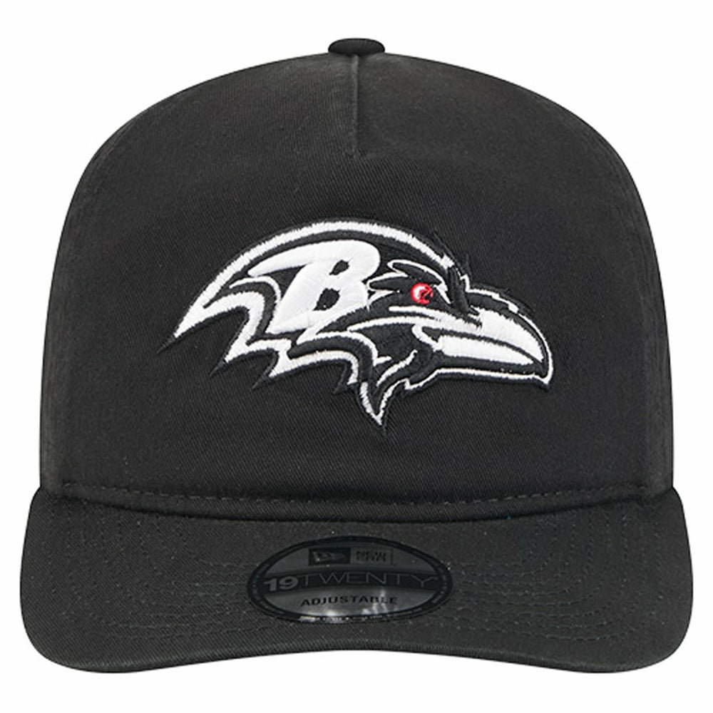 Baltimore Ravens New Era 19TWENTY Adjustable Hat Black/White - NFL