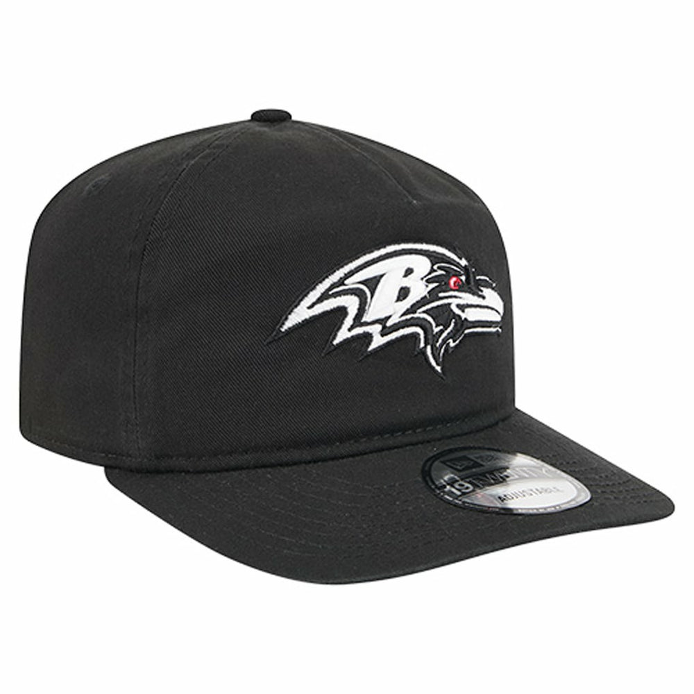 Baltimore Ravens New Era 19TWENTY Adjustable Hat Black/White - NFL