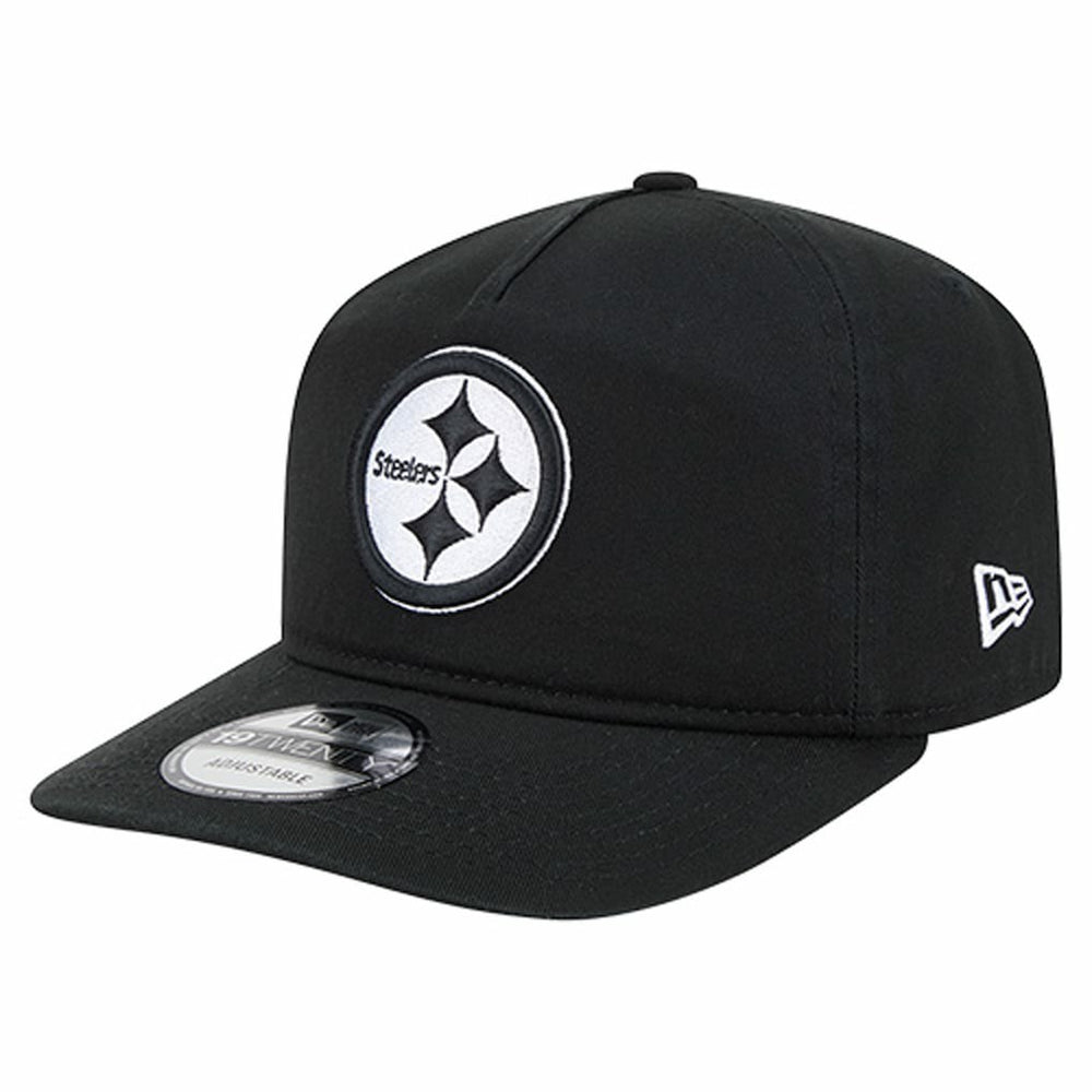 Pittsburgh Steelers New Era 19TWENTY Adjustable Hat Black/White - NFL