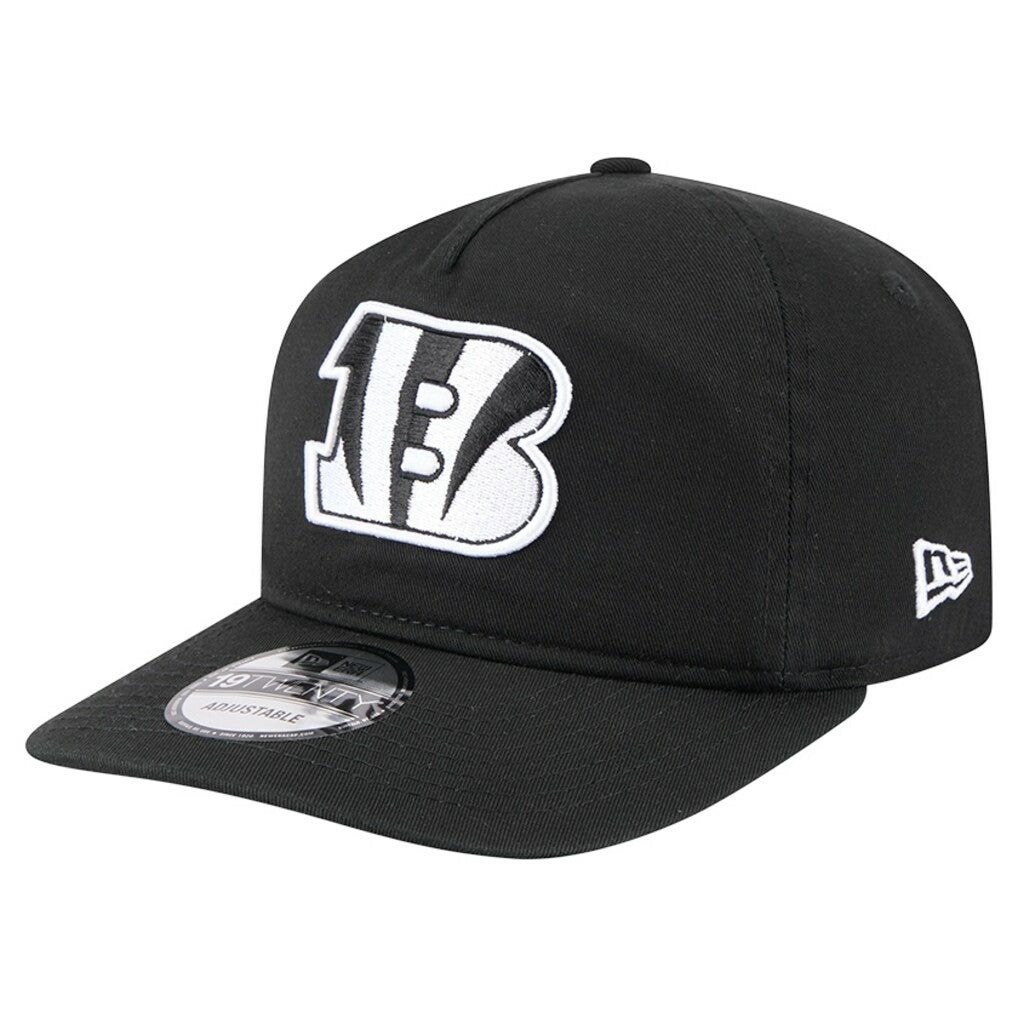 Cincinnati Bengals New Era 19TWENTY Adjustable Hat Black/White - NFL