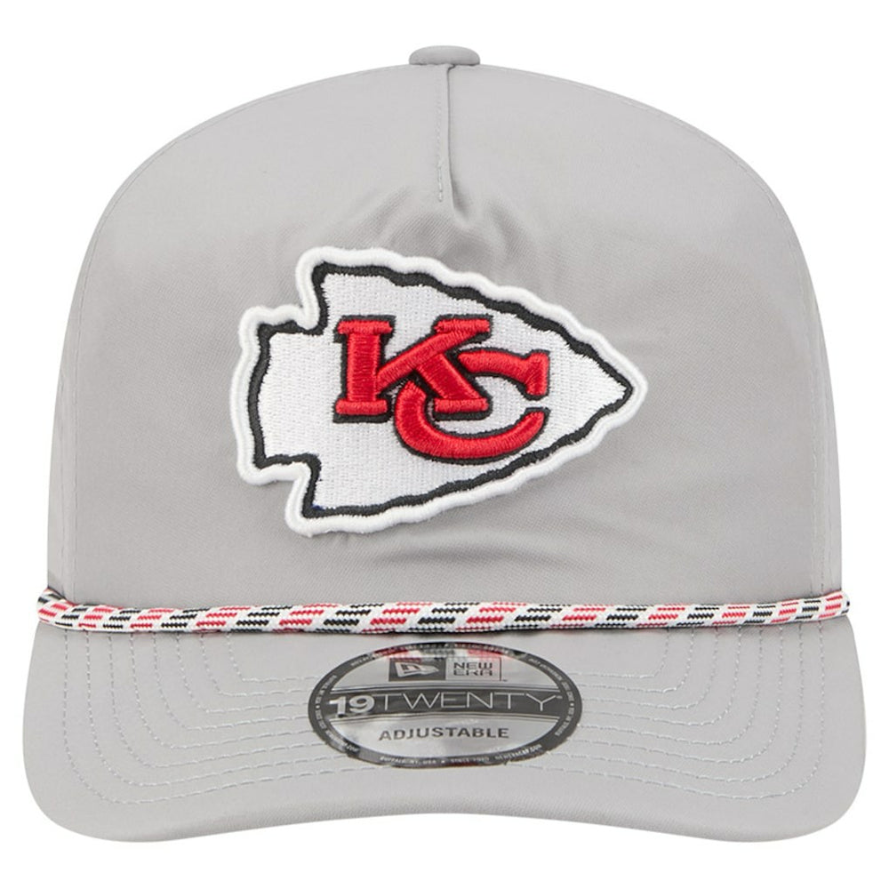 Kansas City Chiefs New Era Rope 19TWENTY Hat Gray - NFL