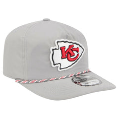 Kansas City Chiefs New Era Rope 19TWENTY Hat Gray - NFL