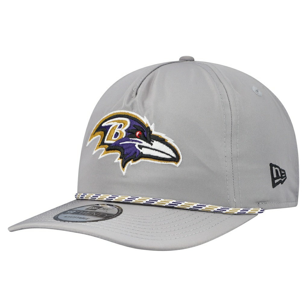 Baltimore Ravens New Era Rope 19TWENTY Hat Gray - NFL