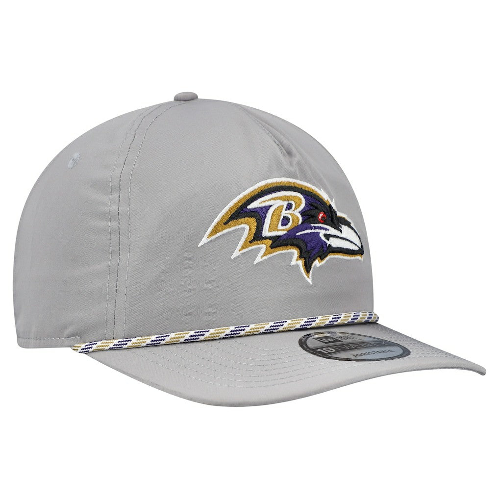 Baltimore Ravens New Era Rope 19TWENTY Hat Gray - NFL
