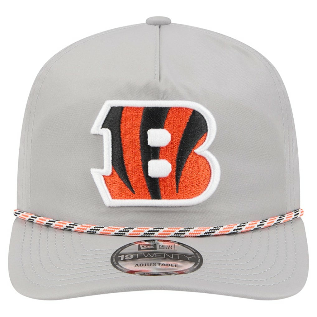 Cincinnati Bengals New Era Rope 19TWENTY Hat Gray - NFL