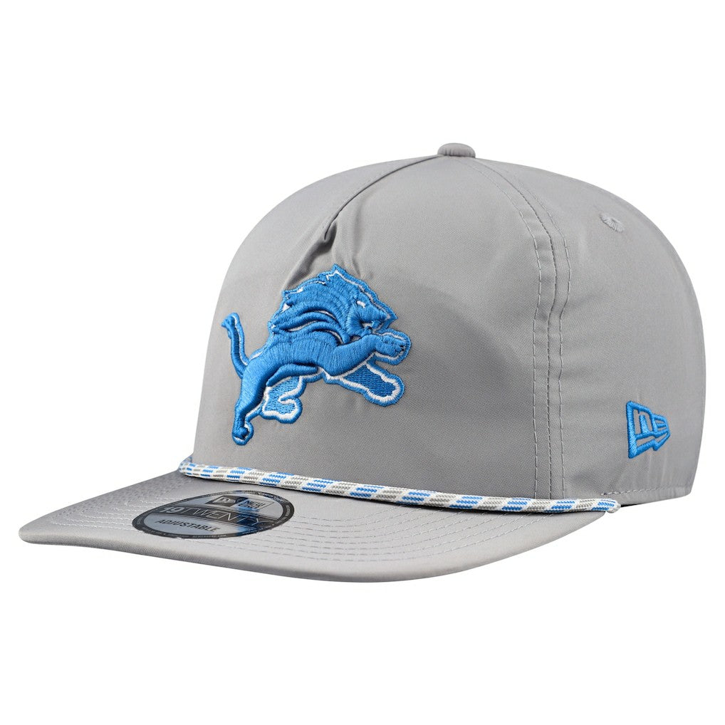 Detroit Lions New Era Rope 19TWENTY Hat Silver - NFL