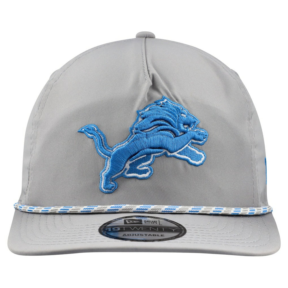 Detroit Lions New Era Rope 19TWENTY Hat Silver - NFL