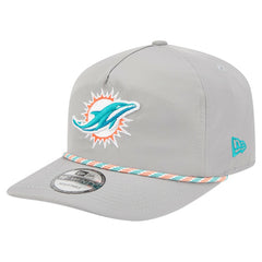 Miami Dolphins New Era Rope 19TWENTY Hat Gray - NFL