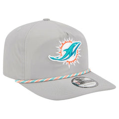 Miami Dolphins New Era Rope 19TWENTY Hat Gray - NFL
