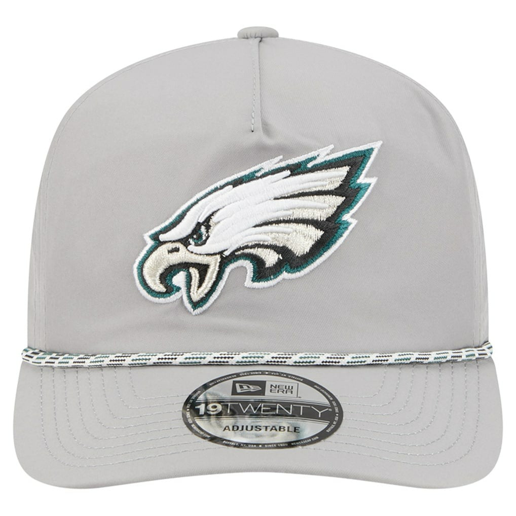 Philadelphia Eagles New Era Rope 19TWENTY Hat Silver - NFL