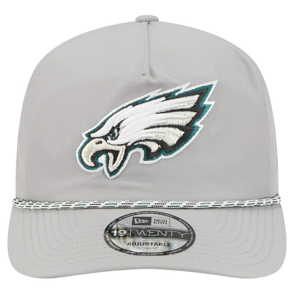 Philadelphia Eagles New Era Rope 19TWENTY Hat Silver - NFL