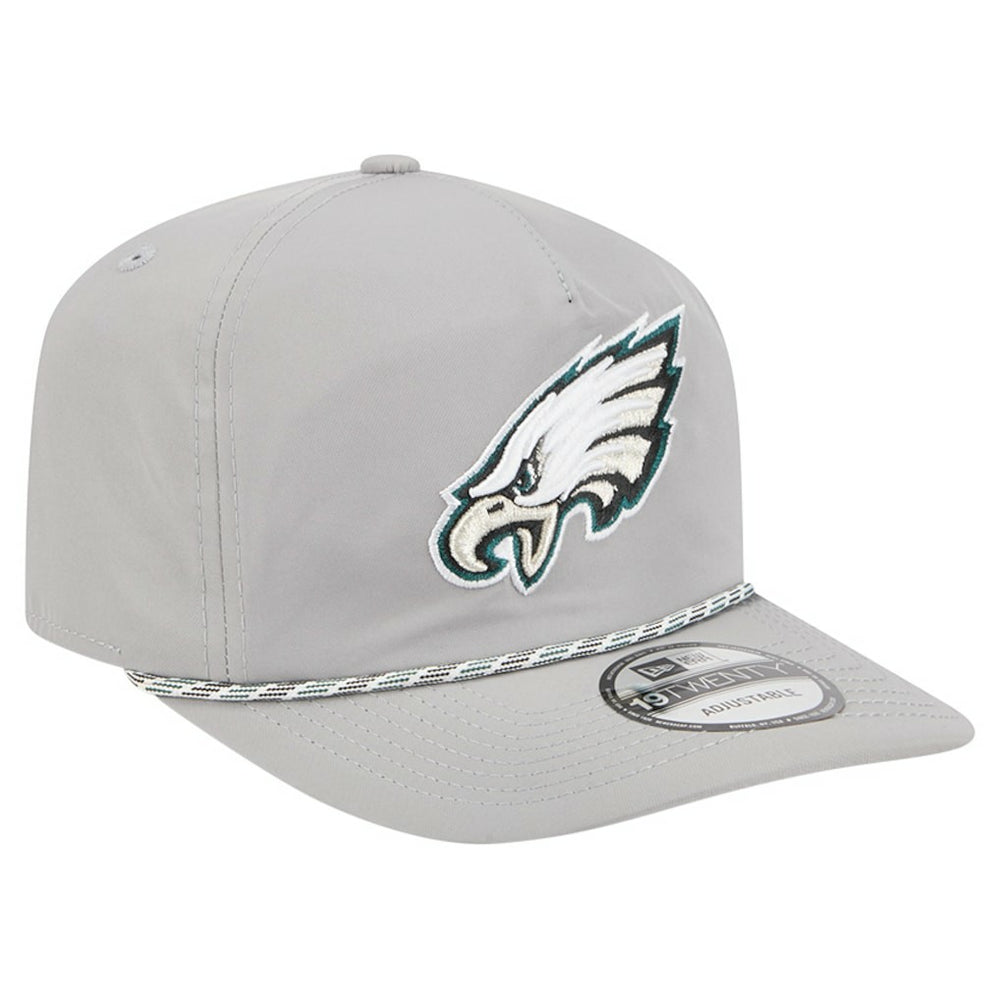 Philadelphia Eagles New Era Rope 19TWENTY Hat Silver - NFL