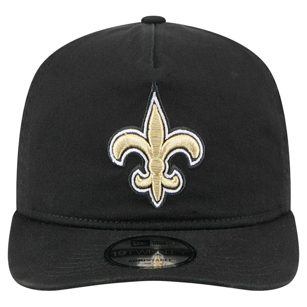 New Orleans Saints New Era Team 19TWENTY Adjustable Hat Black - NFL