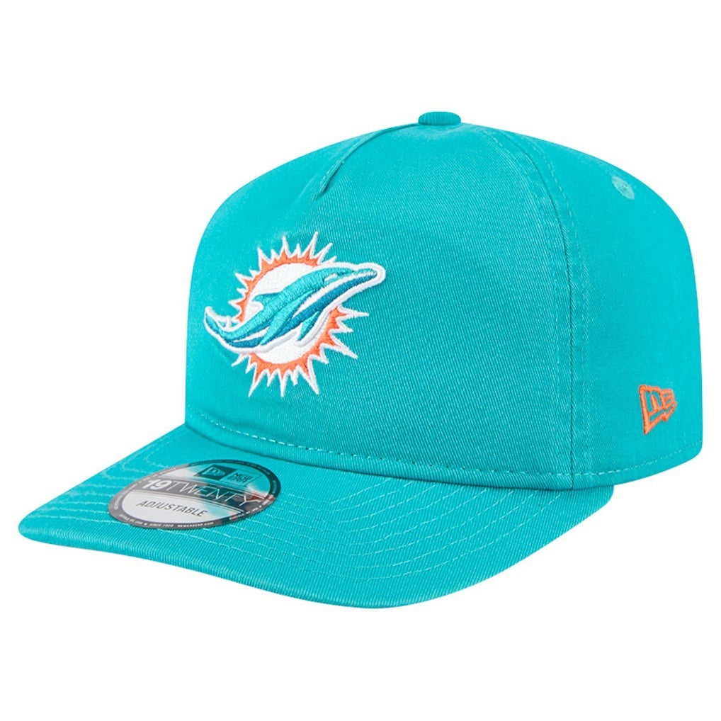 Miami Dolphins New Era Team 19TWENTY Adjustable Hat Aqua - NFL