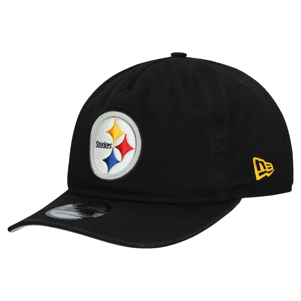 Pittsburgh Steelers New Era Team 19TWENTY Adjustable Hat Black - NFL
