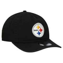 Pittsburgh Steelers New Era Team 19TWENTY Adjustable Hat Black - NFL
