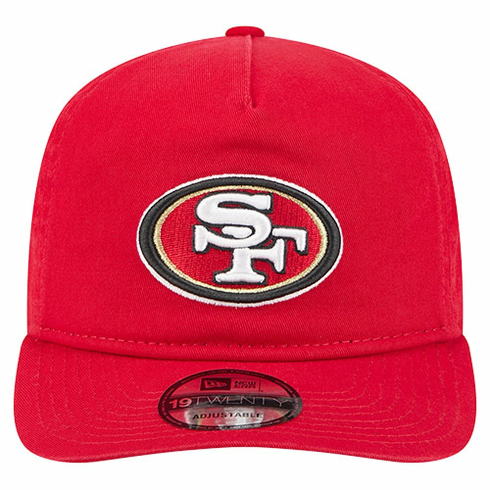 San Francisco 49ers New Era Team 19TWENTY Adjustable Hat Scarlet - NFL