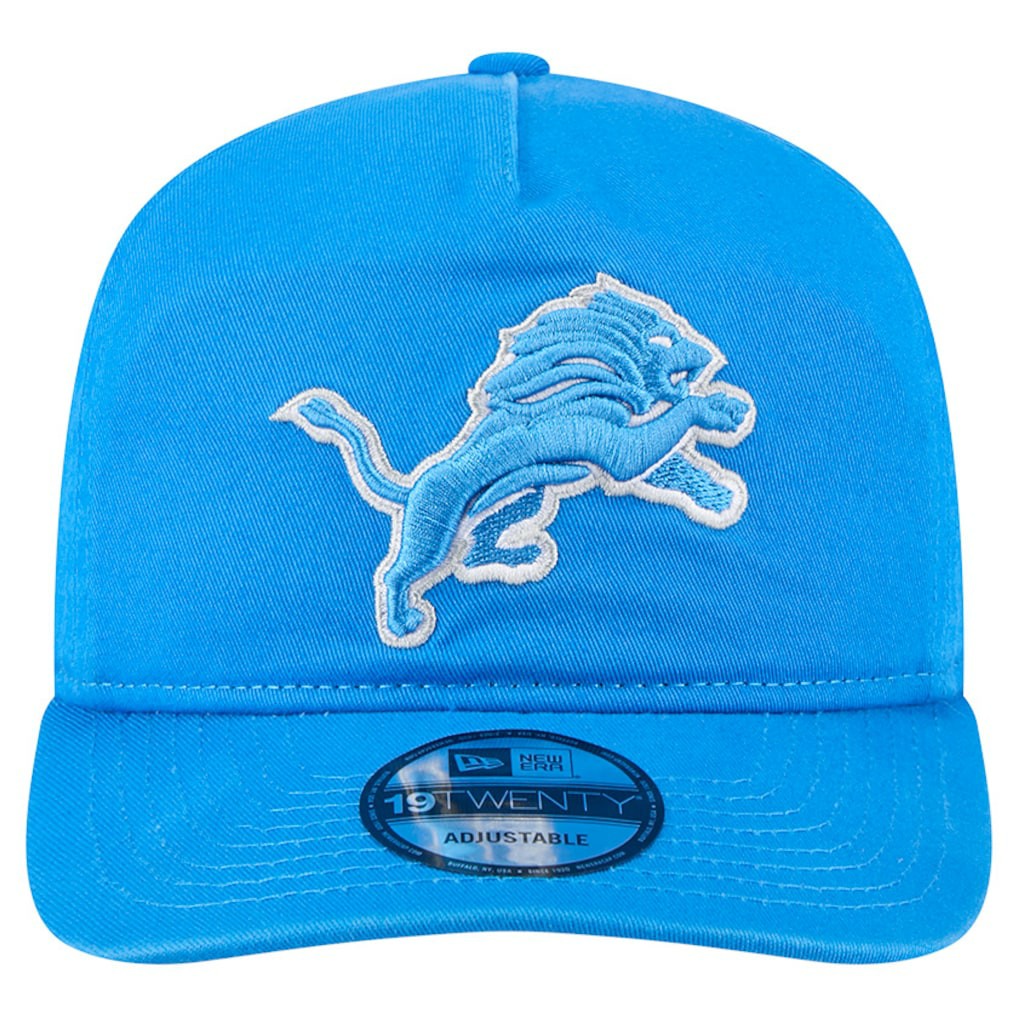 Detroit Lions New Era Team 19TWENTY Adjustable Hat Blue - NFL