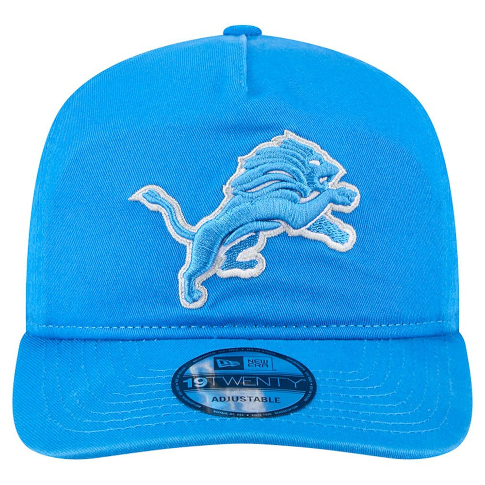 Detroit Lions New Era Team 19TWENTY Adjustable Hat Blue - NFL