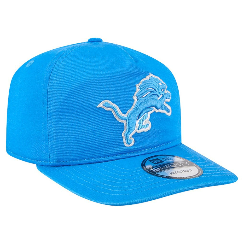 Detroit Lions New Era Team 19TWENTY Adjustable Hat Blue - NFL