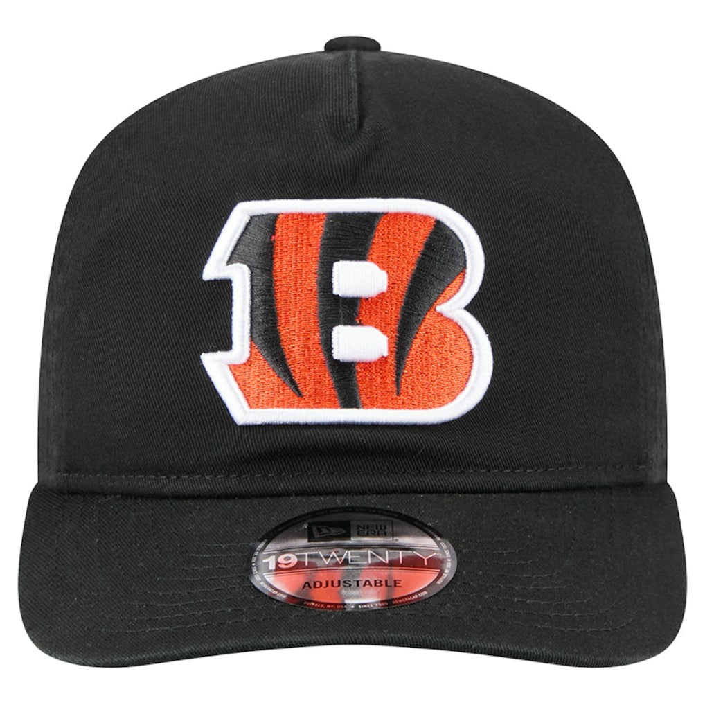Cincinnati Bengals New Era Team 19TWENTY Adjustable Hat Black - NFL